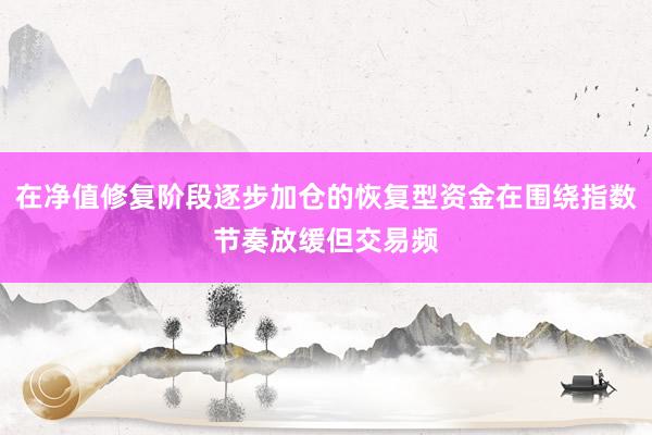 在净值修复阶段逐步加仓的恢复型资金在围绕指数节奏放缓但交易频